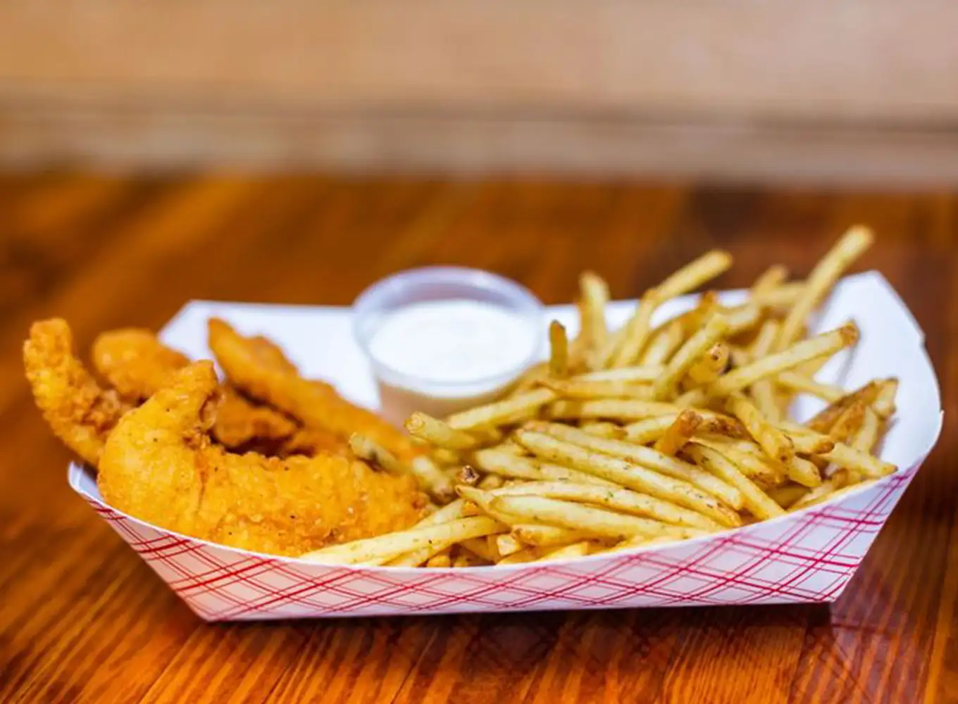 local decatur illinois bar and grill selling fried chicken tenders and fries